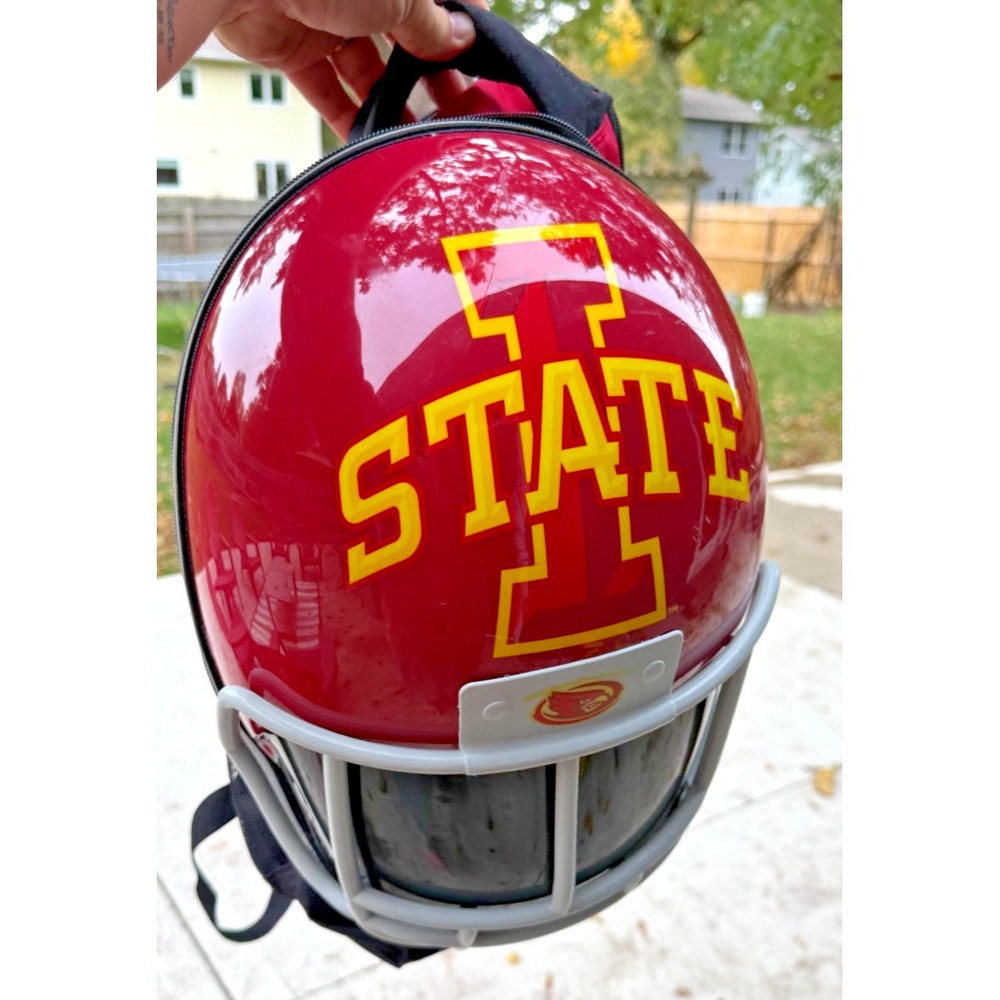 Star Sports‎ Iowa State Helmet Backpack Brand New